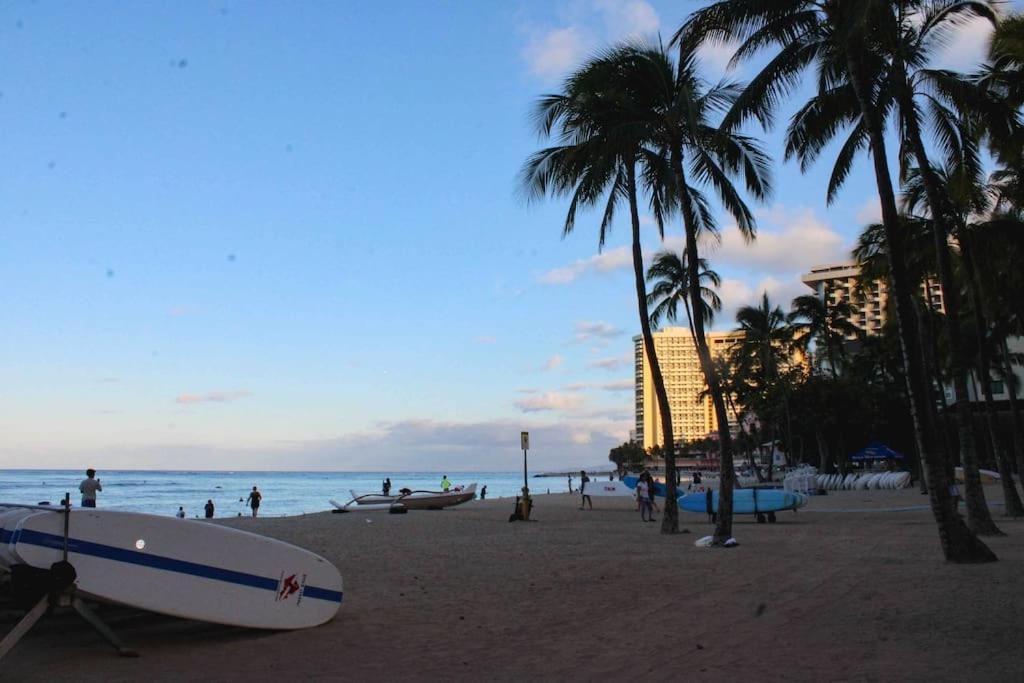 Seashore Waikiki Studio 1 Block From A Beach No Resort Fees Χονολουλού Εξωτερικό φωτογραφία