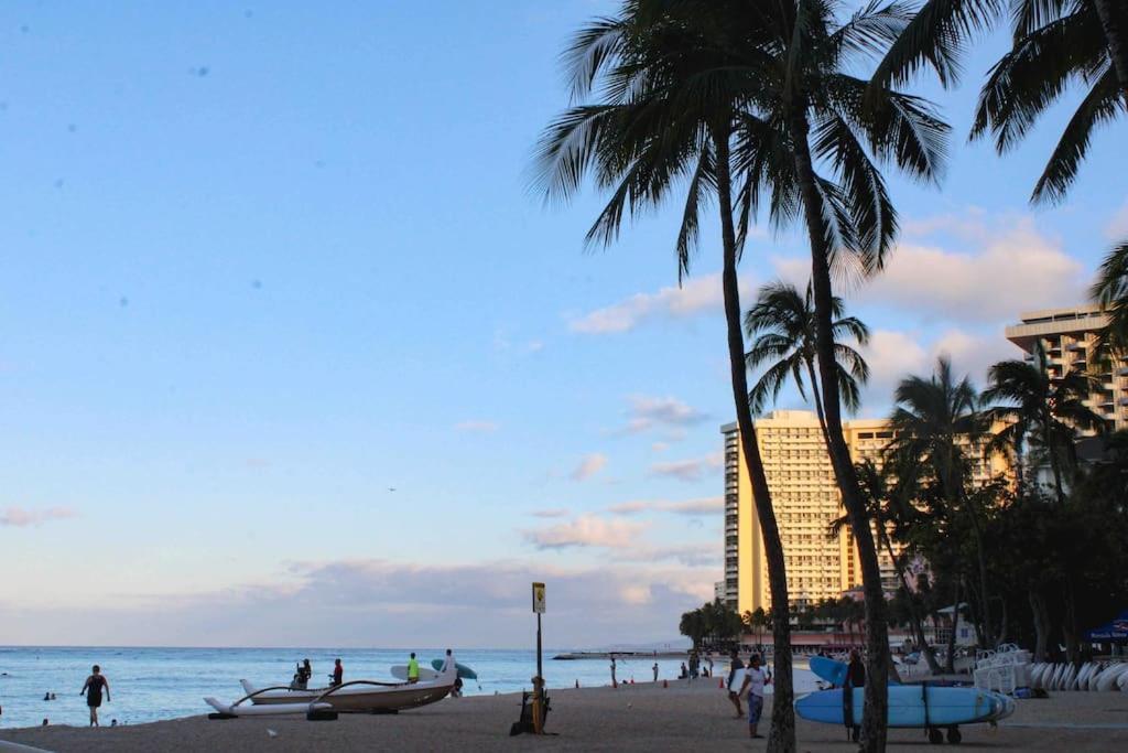 Seashore Waikiki Studio 1 Block From A Beach No Resort Fees Χονολουλού Εξωτερικό φωτογραφία